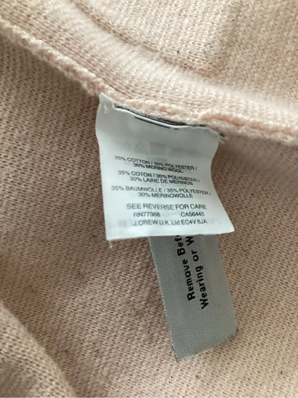 J. Crew Open Front Knit Coat